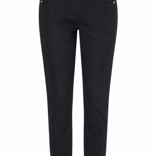 Denim & Co. Womens Black Cotton Jegging Jeans Size 10 Regular