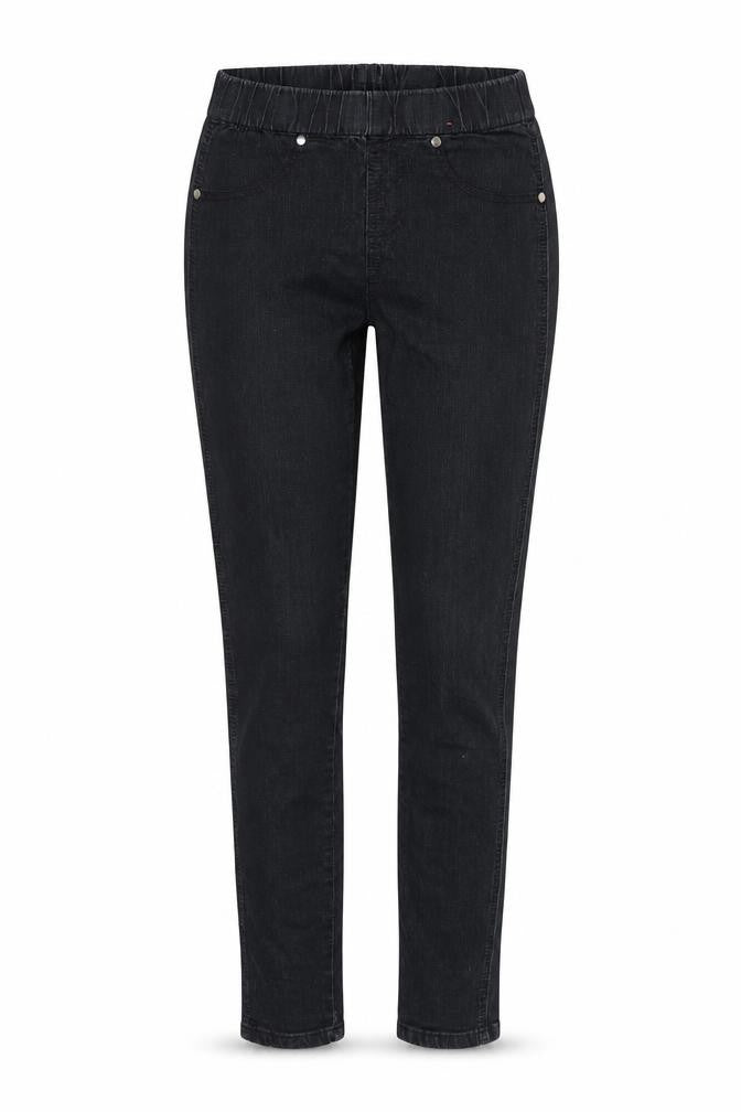 Denim & Co. Womens Black Cotton Jegging Jeans Size 10 Regular