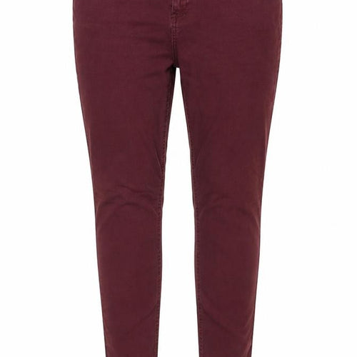 Denim & Co. Womens Red Cotton Skinny Jeans Size 12 Regular Zip
