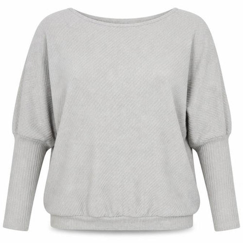 My Dress Room Womens Grey Round Neck Viscose Pullover Jumper Size XL