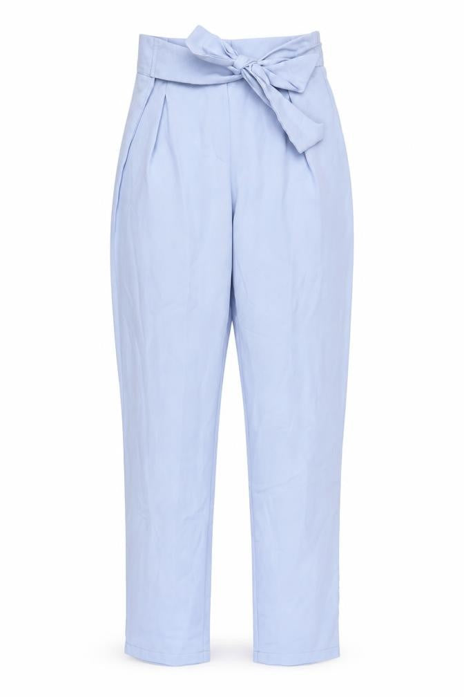 SheIn Womens Blue Polyester Dress Pants Trousers Size S Regular Zip