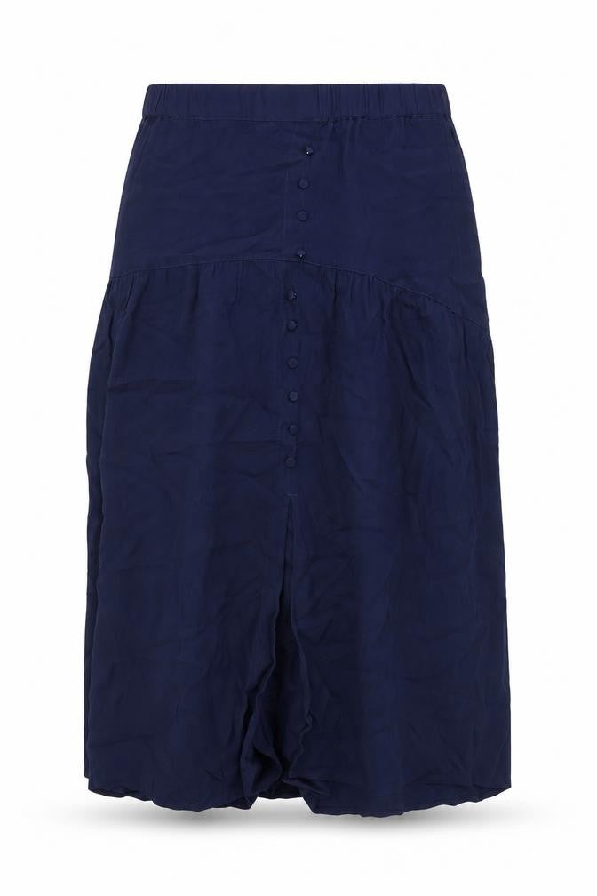 Marks and Spencer Womens Blue Viscose Swing Skirt Size 10