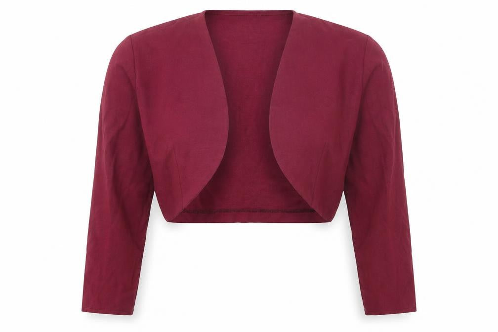 Preworn Womens Red Jacket Size 12