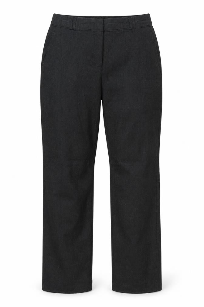 M&Co Womens Grey Polyester Dress Pants Trousers Size 14 L30 in Regular Zip