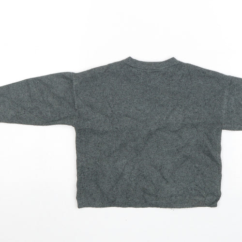 Zara Baby Grey Viscose Pullover Jumper Size 18-24 Months Pullover