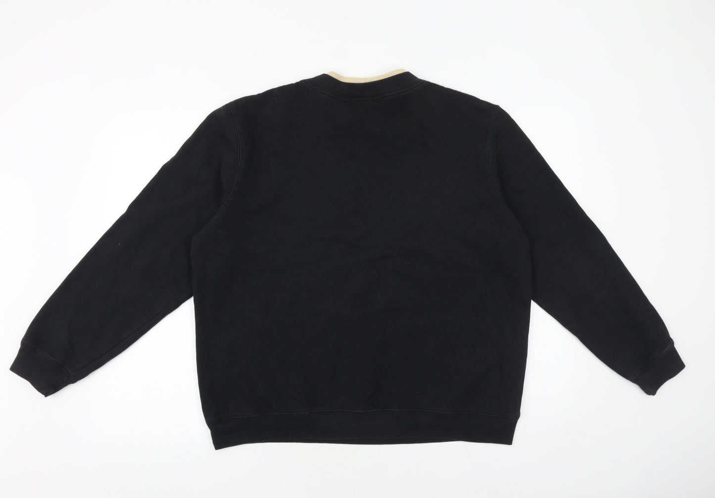 Baxter Mens Black Cotton Pullover Sweatshirt Size L