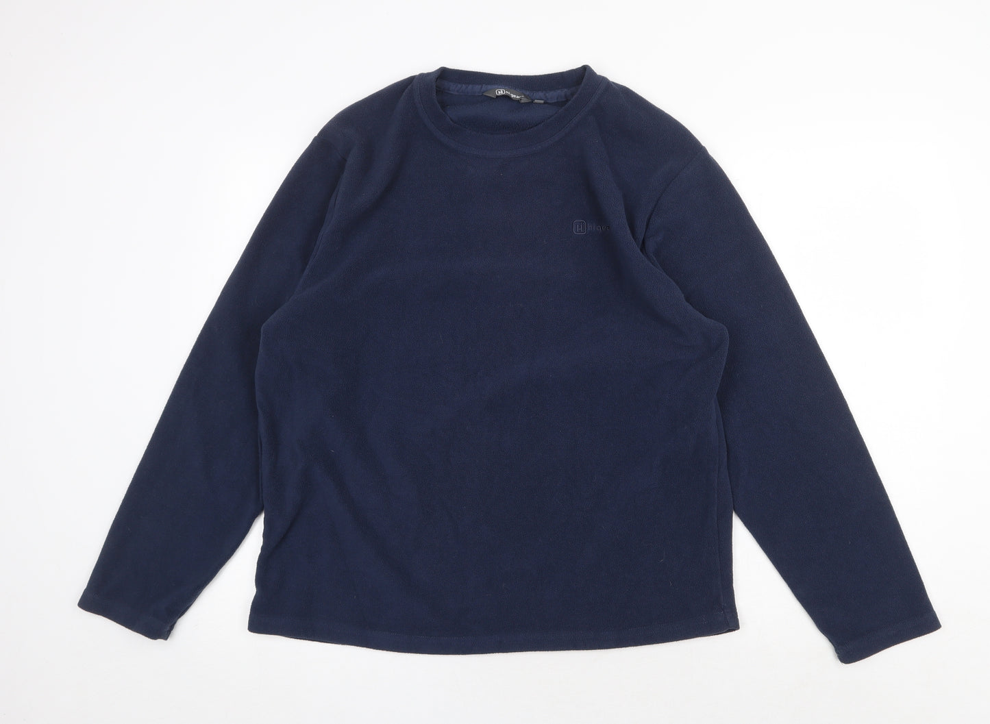 Hi Gear Mens Blue Polyester Pullover Sweatshirt Size L