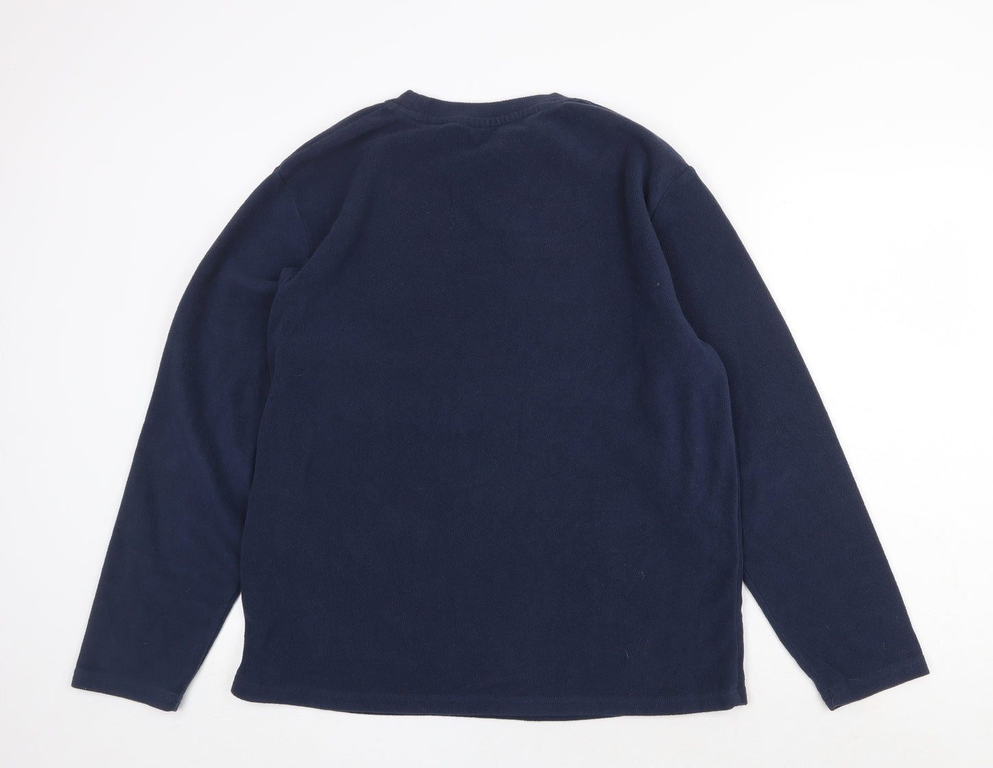 Hi Gear Mens Blue Polyester Pullover Sweatshirt Size L