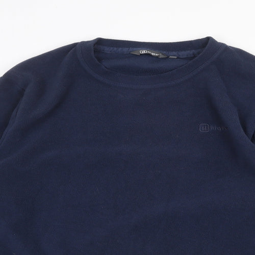 Hi Gear Mens Blue Polyester Pullover Sweatshirt Size L