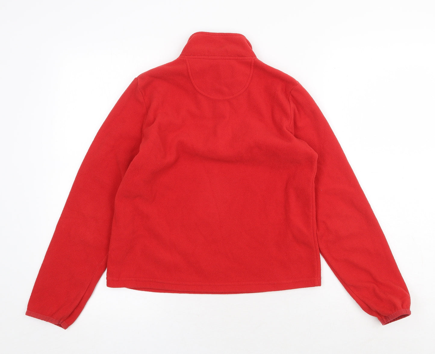 Peter Storm Boys Red Polyester Pullover Sweatshirt Size 11-12 Years Zip - Quarter-Zip
