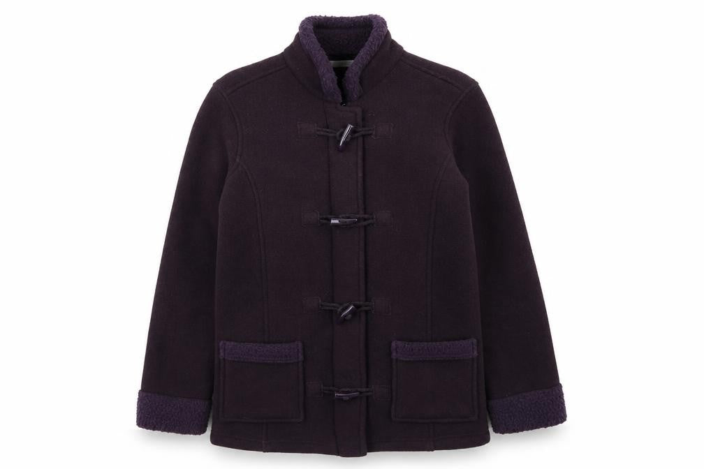 Front view of Marks & Spencer women’s pink jacket, size UK 8, button