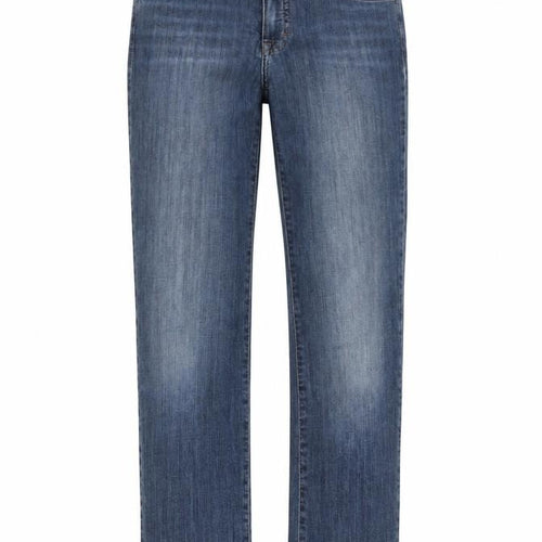 Angels Womens Blue Cotton Straight Jeans Size 28 in L28 in Regular Button