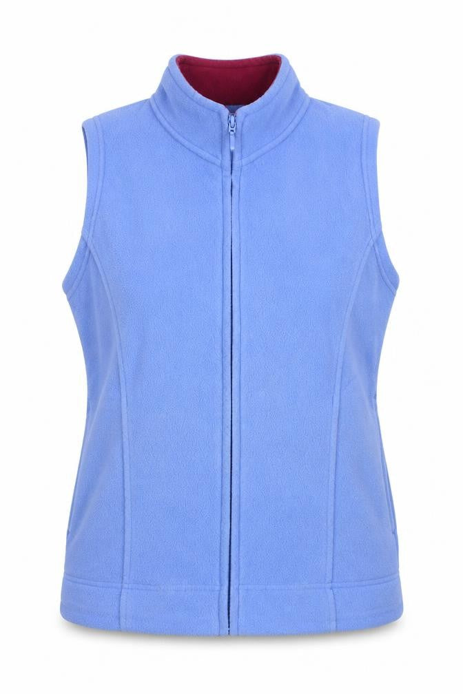 EWM Womens Blue Gilet Jacket Size 10 Zip - Size 10-12