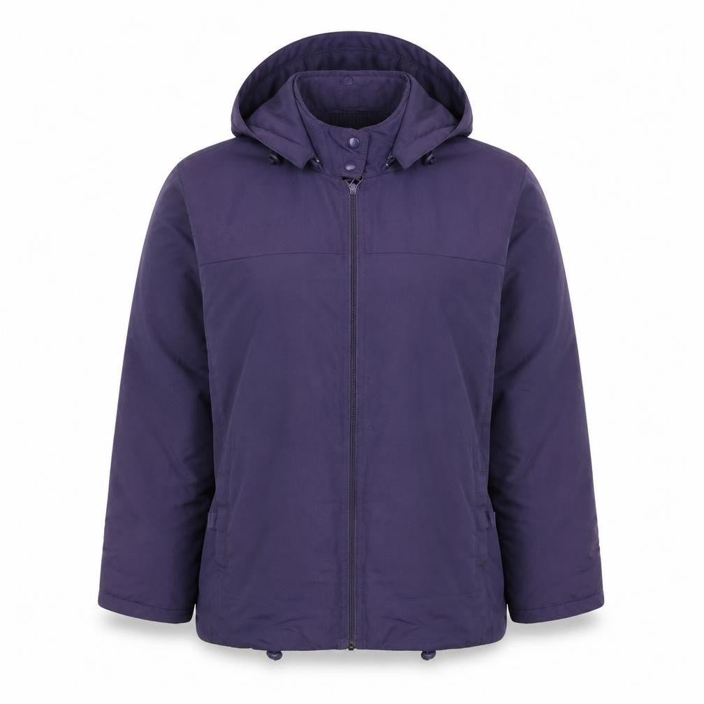 Roman Womens Purple Jacket Size L Zip