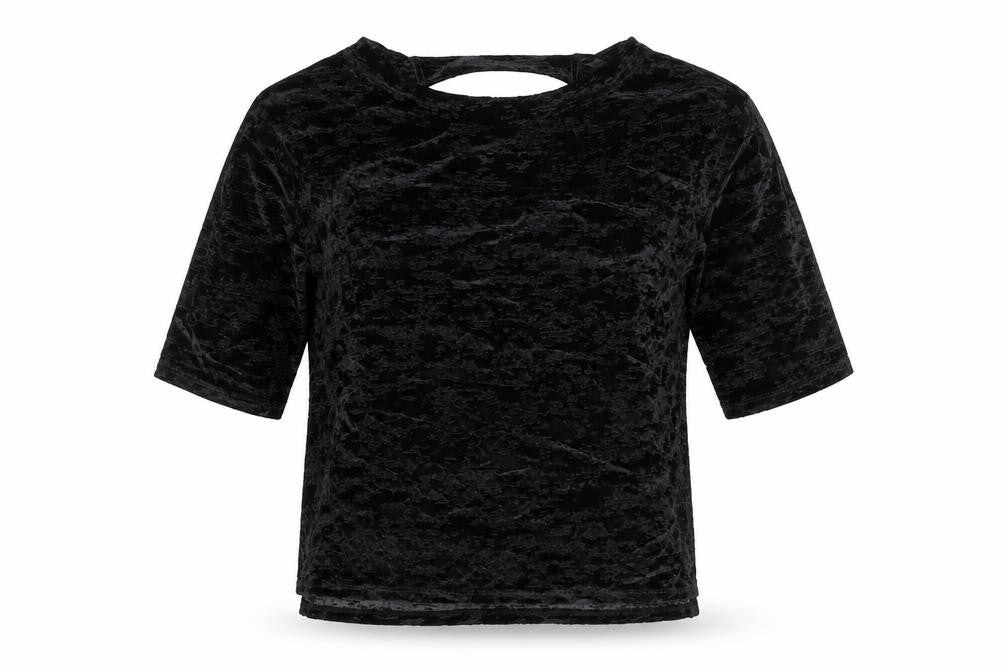 Next Womens Black Geometric Polyester Basic Blouse Size 10 Boat Neck
