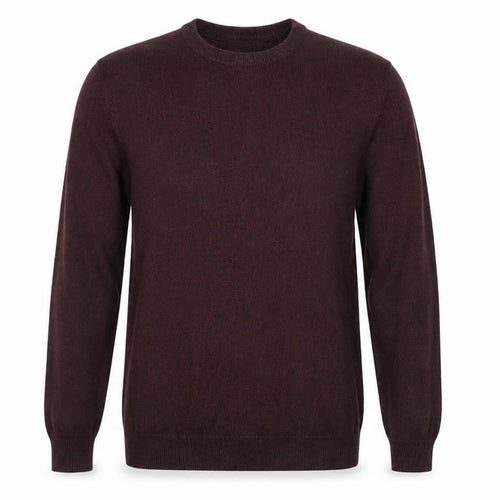 Debenhams Mens Purple Round Neck Acrylic Pullover Jumper Size S Long Sleeve