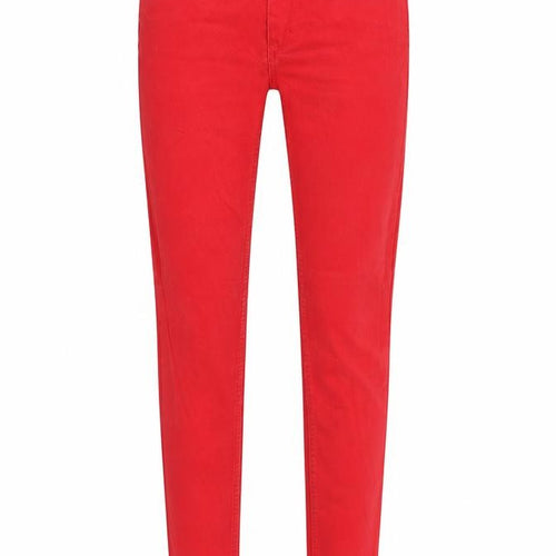 Blue Ridge Womens Red Cotton Skinny Jeans Size 28 in Regular Zip