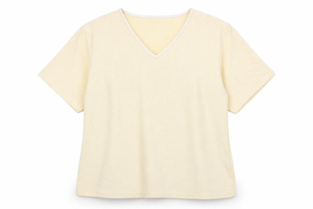 Mackays Yellow V-Neck Polyester Pullover Jumper Size 14