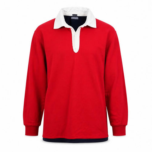 Europa Sports Mens Red Cotton Pullover Sweatshirt Size M