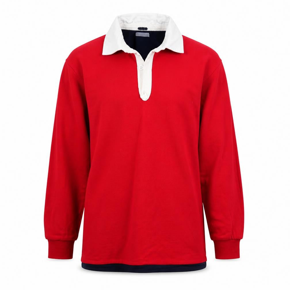 Europa Sports Mens Red Cotton Pullover Sweatshirt Size M