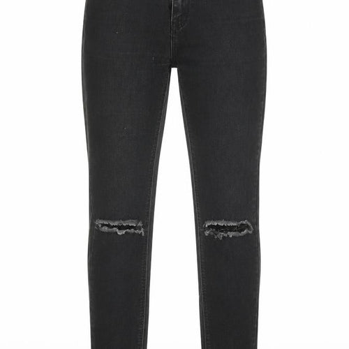Insight Womens Black Cotton Skinny Jeans Size 8 Regular Zip
