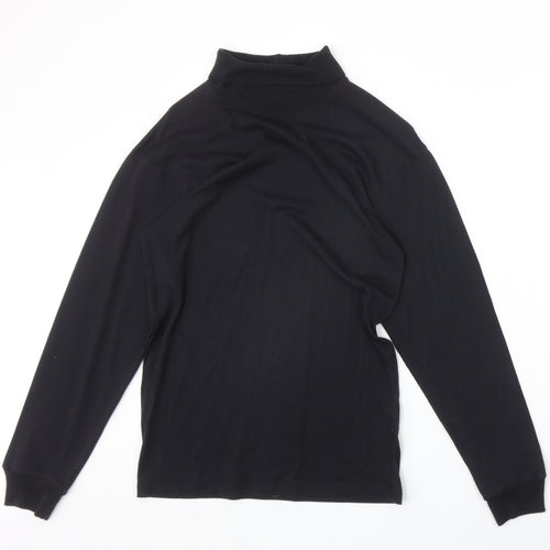 Oakridge Mens Black Polyester Pullover Sweatshirt Size S