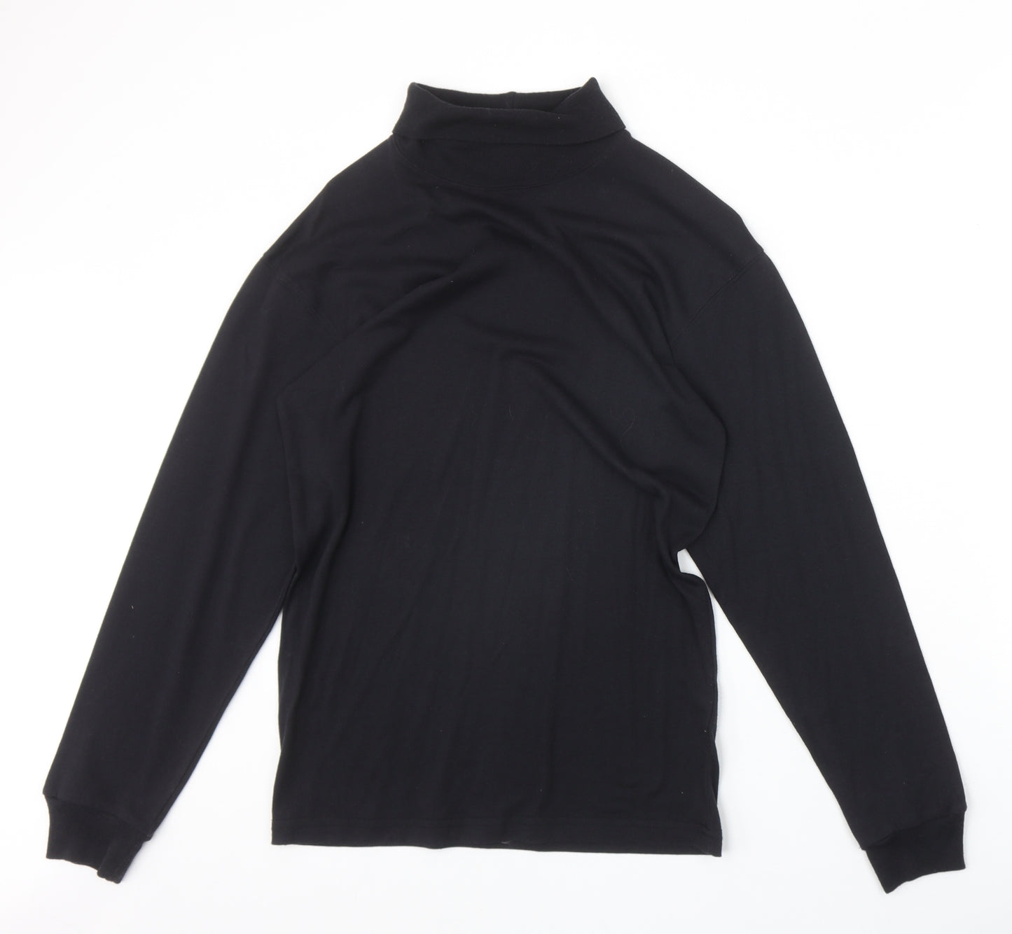 Oakridge Mens Black Polyester Pullover Sweatshirt Size S
