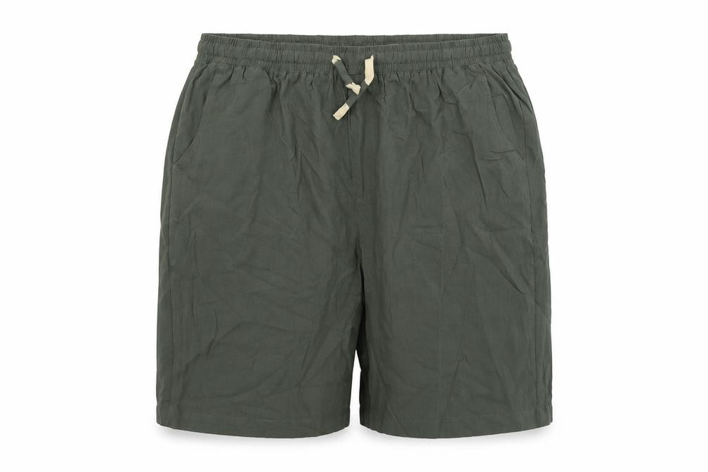 Sir 7 Womens Green Cotton Chino Shorts Size 2XL L9 in Regular Drawstring