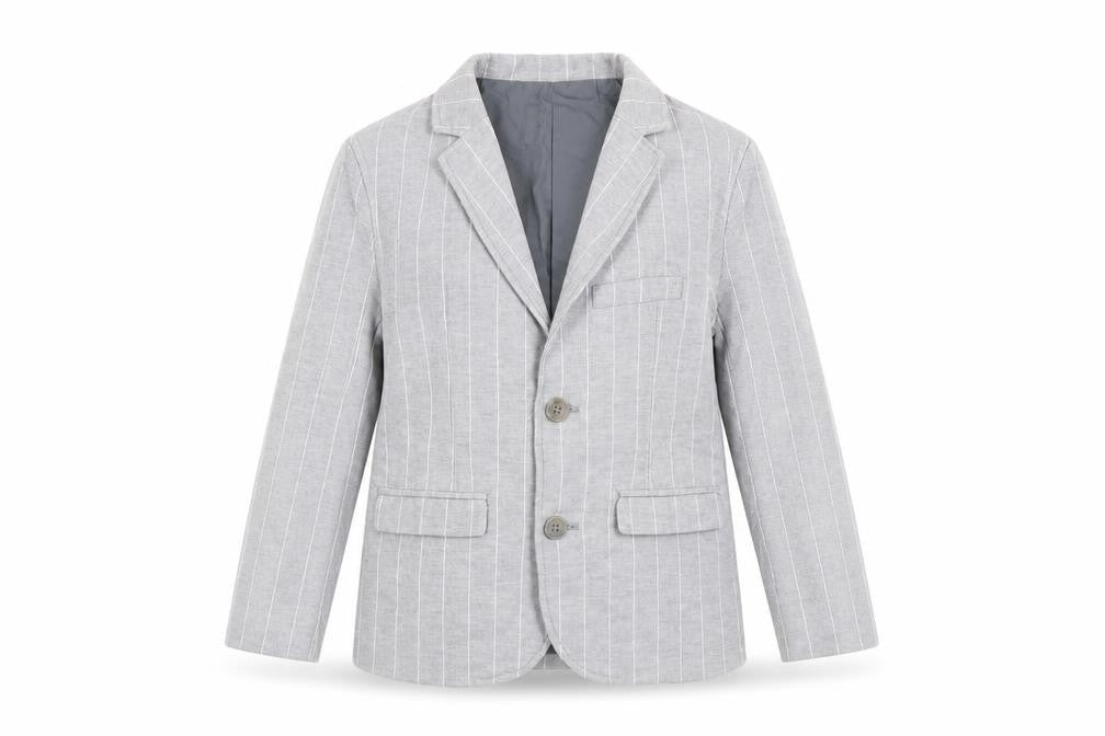 Autograph Boys Grey Jacket Blazer Size 3-4 Years Button