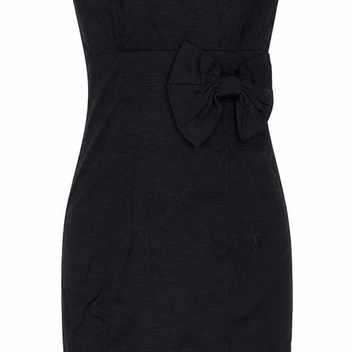 Divided by H&M Womens Black Polyamide Bodycon Size 8 Off the Shoulder Zip