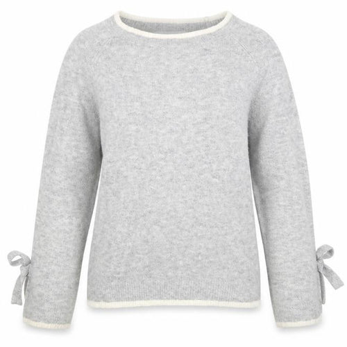 Dorothy Perkins Womens Grey Round Neck Acrylic Pullover Jumper Size 10