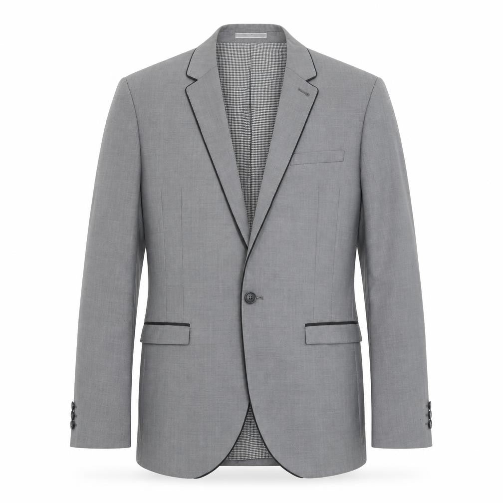 Next Mens Grey Wool Jacket Blazer Size 40 Regular