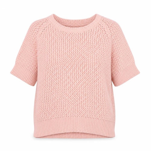 Originals Womens Pink Scoop Neck Acrylic Pullover Jumper Size M