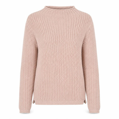 Fashion Union Womens Pink Boat Neck Acrylic Pullover Jumper Size 14