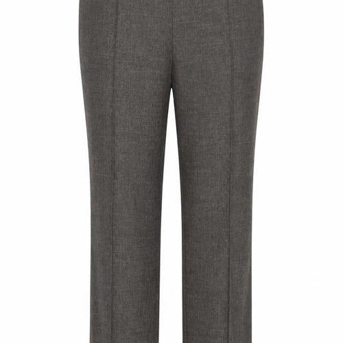 Preworn Womens Brown Cotton Trousers Size 36 in Regular Zip