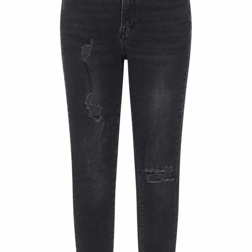 FOREVER 21 Womens Grey Cotton Skinny Jeans Size 10 Regular Zip
