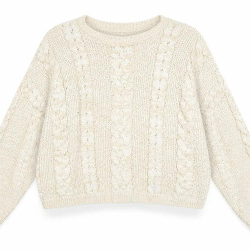 ASOS Womens Beige Round Neck Acrylic Pullover Jumper Size 8