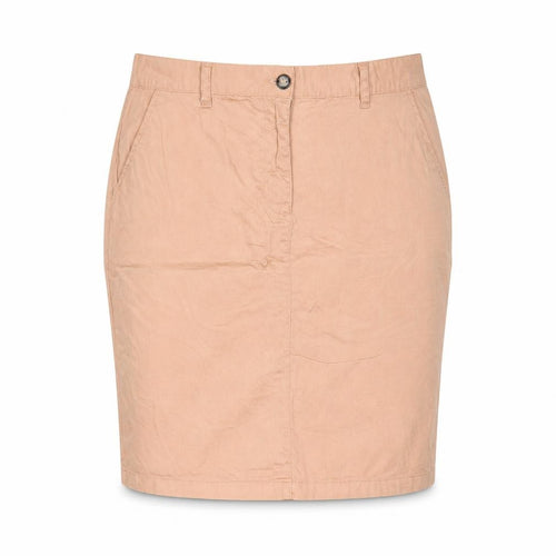 Capsule Womens Orange Cotton A-Line Skirt Size 10 Zip