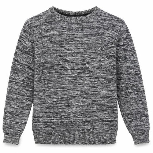 Divided by H&M Mens Black Round Neck Cotton Pullover Jumper Size M Long Sleeve