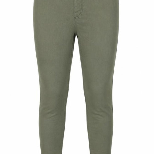 Preworn Womens Green Cotton Jegging Jeans Size 30 in Regular