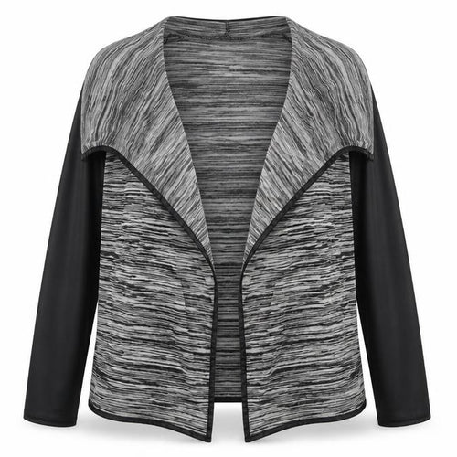 Preworn Womens Grey V-Neck Polyester Cardigan Jumper Size M - Size M-L