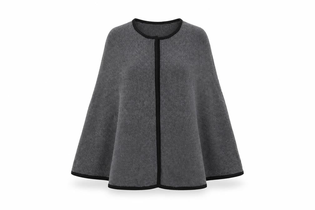 FOREVER 21 Womens Grey Jacket Poncho Size XS