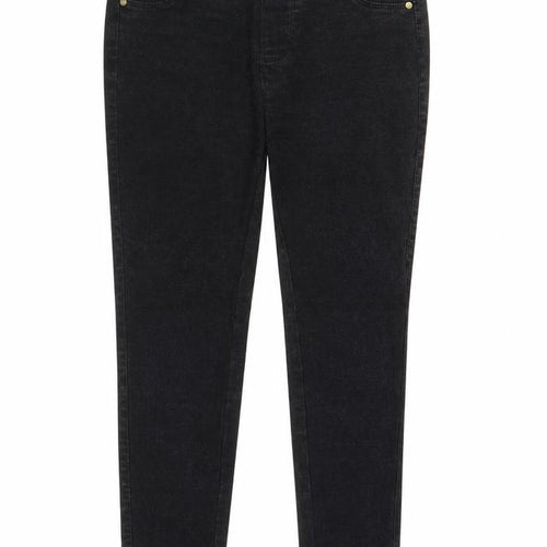 Damod Womens Black Cotton Skinny Jeans Size M Regular