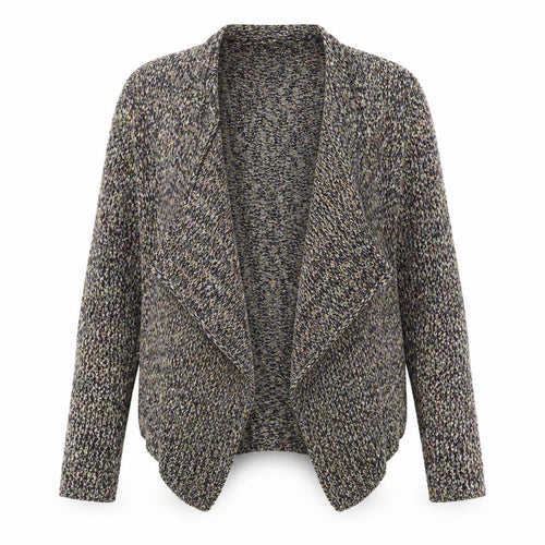 Zara Womens Multicoloured V-Neck Cotton Cardigan Jumper Size S