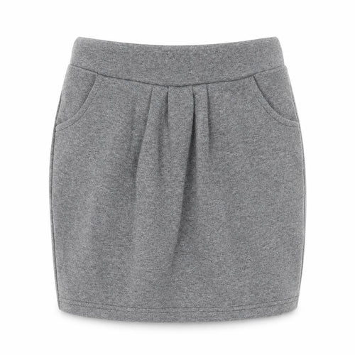 Very Girls Grey Polyester Tulip Skirt Size 8-9 Years Regular Pull On
