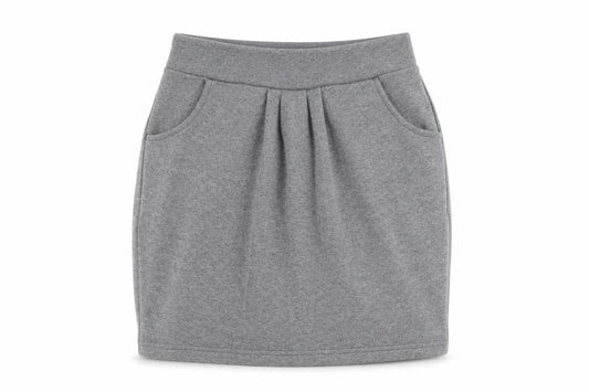 Very Girls Grey Polyester Tulip Skirt Size 11-12 Years Regular Pull On