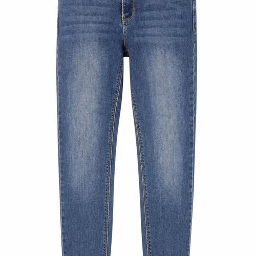 Springfield Womens Blue Cotton Skinny Jeans Size 28 in Regular Zip