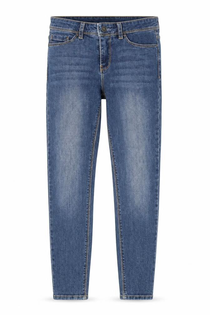 Springfield Womens Blue Cotton Skinny Jeans Size 28 in Regular Zip