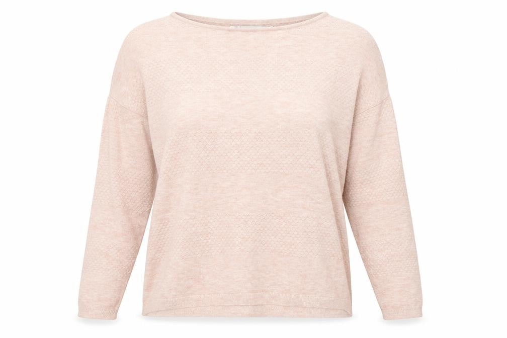 Only Our Story Womens Pink Round Neck Viscose Pullover Jumper Size S