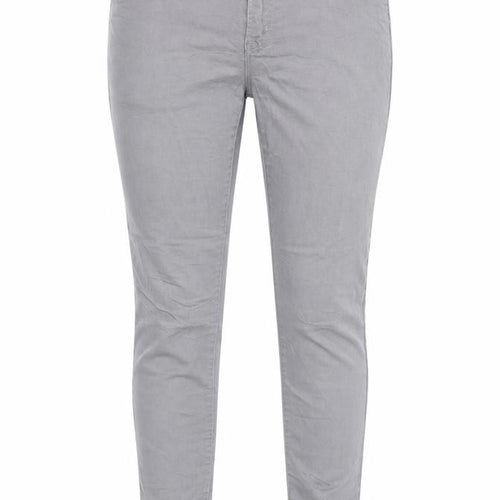 MIla Womens Grey Cotton Skinny Jeans Size 12 Regular Zip